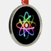 Kleurenblauw Metalen Ornament (Rechts)