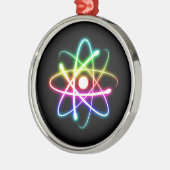 Kleurenblauw Metalen Ornament (Links)
