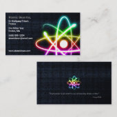 Kleurenblauw - wetenschappelijk Visitekaartje (Voorkant / Achterkant)