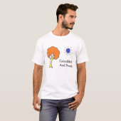 kleurenblind en rode t-shirt (Voorkant volledig)