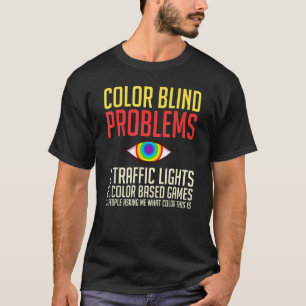 Kleurenblinde testbril Visions T-shirt