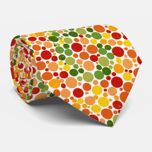 Kleurenblindheid testen stropdas (Opgerold)