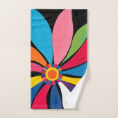 Kleurenbloem Abstract 7 Bad Handdoek (Handdoek)