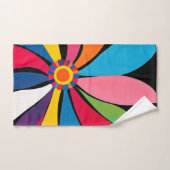 Kleurenbloem Abstract 7 Bad Handdoek (Handdoek)