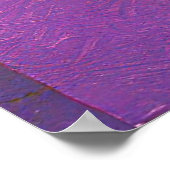 Kleurenblok Abstract Violet en Gouden ID1043 Poster (Hoek)