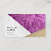 kleurenblok | Abstracte kunst | Interieurontwerper Visitekaartje (Voorkant)