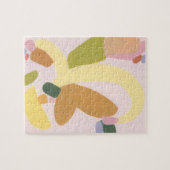 Kleurenblok Abstracte Kunst Uniek Vakantie Cadeau Legpuzzel (Horizontaal)