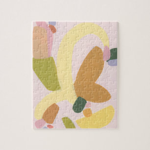 Kleurenblok Abstracte Kunst Uniek Vakantie Cadeau Legpuzzel