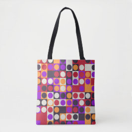 Kleurenblok Carnaval Tote Bag