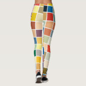 Kleurenblok Fun Leggings (Achterkant)