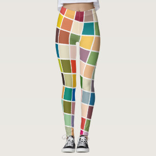 Kleurenblok Fun Leggings