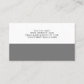 kleurenblok | Geometrische vormen | Ondernemend Visitekaartje (Achterkant)