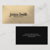 kleurenblok | Glitter Visitekaartje (Voorkant / Achterkant)