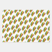 Kleurenblok Happy Birthday Occasion Inpakpapier Vel (Voorkant)