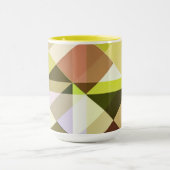 Kleurenblok Mok in Gouden Limoen en Geel (Midden)