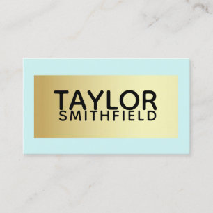 kleurenblok visitekaartje