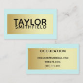 kleurenblok visitekaartje (Voorkant / Achterkant)