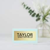 kleurenblok visitekaartje (Staand voorkant)