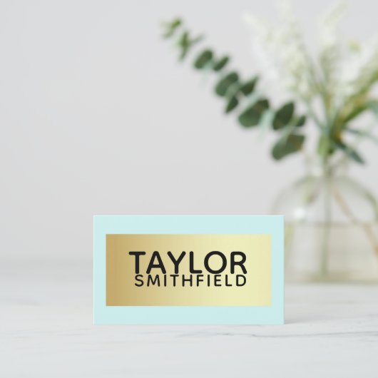 kleurenblok visitekaartje (Staand voorkant)