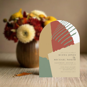 Kleurenblok Wedding Autumn Arch ID740 Kaart