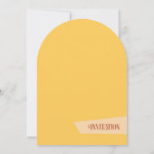 Kleurenblok Wedding Summer Arch ID740 Kaart (Achterkant)
