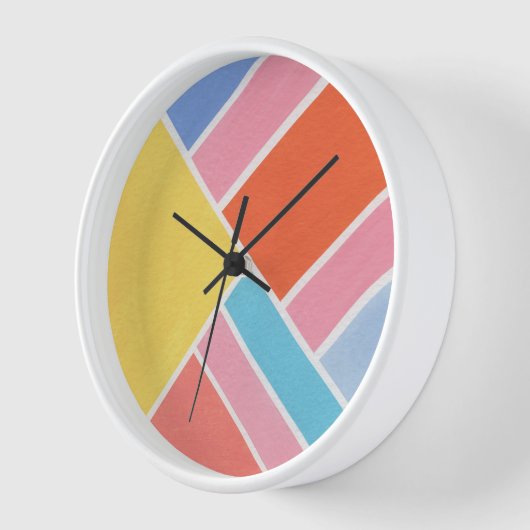 Kleurenblok Zomervormen Sierkussen (Hoek)