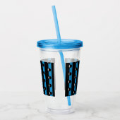 Kleurenblokcirkel Acryl Drinkbeker (Links)
