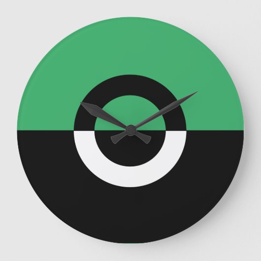 Kleurenblokcirkel Grote Klok (Voorkant)