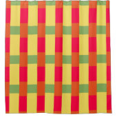 Kleurenblokken 2 douchegordijn (Voorkant)