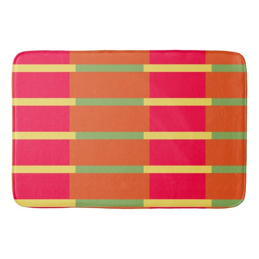 Kleurenblokken 3 badmat (Voorkant)