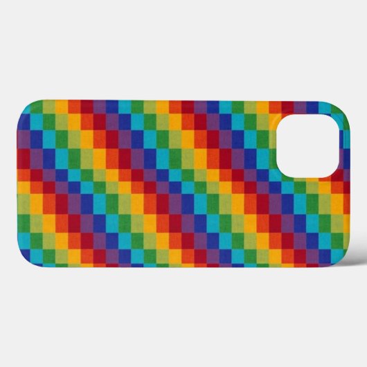 Kleurenblokken Case-Mate iPhone Case (Achterkant (horizontaal))