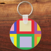Kleurenblokken Sleutelhanger (Voorkant)