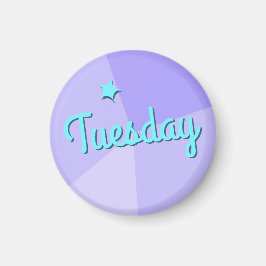 Kleurenblokplanner Retro Magneet