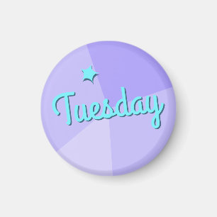 Kleurenblokplanner Retro Magneet