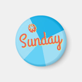 Kleurenblokplanner Retro Magneet