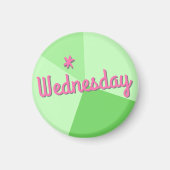 Kleurenblokplanner Retro Magneet (Voorkant)