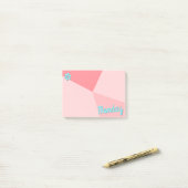 Kleurenblokplanner Retro Post-it® Notes (Op bureau)