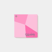 Kleurenblokplanner Retro Post-it® Notes (Voorkant)