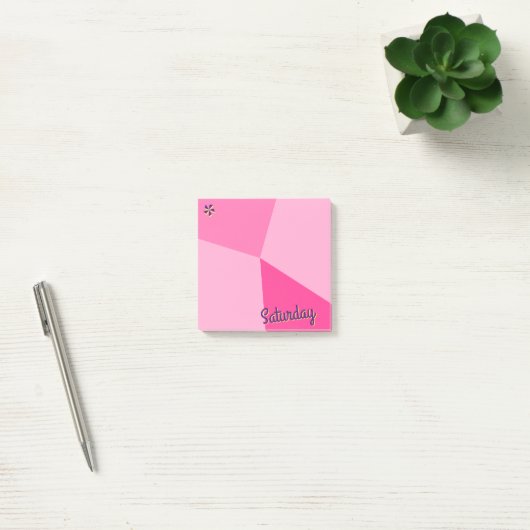 Kleurenblokplanner Retro Post-it® Notes (Kantoor)