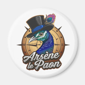 Kleurenboekje "Arsène le Paon" Magneet