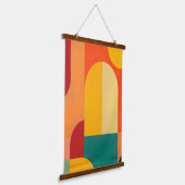 Kleurenbogen Hangend Wandkleed (Gebogen)