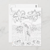 Kleurenborden voor volwassenen Briefkaart (Voorkant / Achterkant)