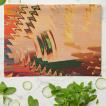 Kleurenbreuk met een zgn. zg- of golfeffect-keuken