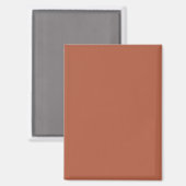 Kleurenbruine magneet; Kies stijl Magneet (Voorkant / Achterkant)