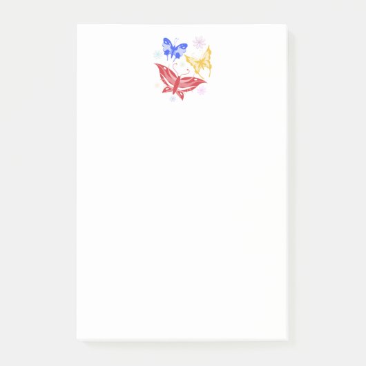 KLEURENBUTTERFLIES POST-IT® NOTES (Voorkant)