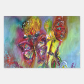 KLEURENBUTTERFLIES, SPRINGSTROMEN, ZWEEFSELS INPAKPAPIER VEL (Voorkant)