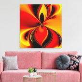 Kleurencanvas afdrukken Enkelvoudig tot viervoudig (Insitu (Woonkamer))