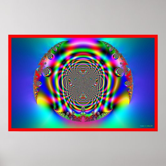 Kleurencarnaval. Poster (Voorkant)