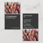 Kleurencils - 80-pc grijs visitekaartje (Voorkant / Achterkant)