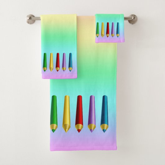 Kleurencils Bad Handdoek (Insitu)